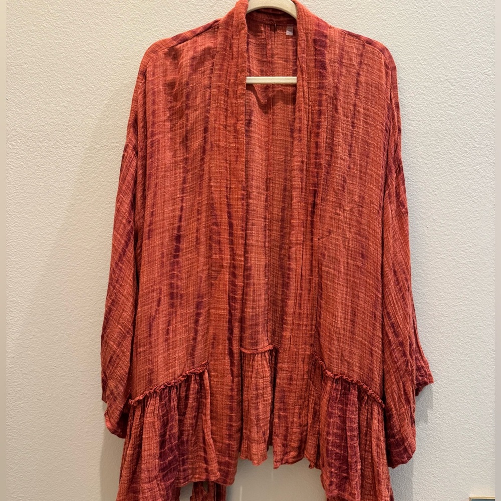 Free People Sasha Tie-Dye Kimono